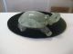 Fine Antique Chinese Carved Green & Lavender Jade Turtle Other photo 5