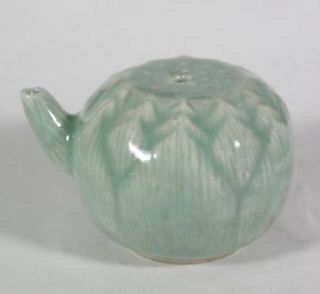 Rare Chinese Celadon Porcelain Water Lily Water Dropper photo