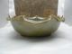 Chinese Cerami Bowl - Green Glaze - Frilled - Celadon Ice Cracks - W/box 696 Bowls photo 9