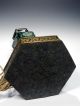 Early 20th Century Chinese Famille Noire Vase Lamp Vases photo 8