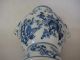 Chinese Blue & White Porcelain Celadon Vase W/elephant Ears,  11 