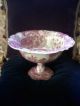 Euro - Style Juwc 1897 Carnival Compote Bowl On High Stand Plates photo 3