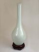 Chinese Light Green Porcelain Vase W/ Carved Stand Other photo 5
