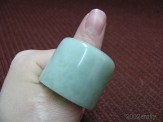 Traditional Chinese Jade Ring / Decoration photo