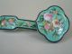Chinese Antique Famille Rose Enamel Ruyi Scepter,  Qianglong Mark Other photo 1