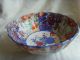 19th Century Meiji Period Arita Imari Scalloped Edge Porcelain Bowl Porcelain photo 2