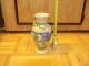 Antique Made In Japan Hand Painted Vase Cupids Angels Flying Winged Urn Vases photo 7