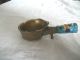 Chinese Brass Silk Iron Coal Pan Enamel Handle Dragon Design Other photo 4