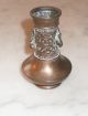 Small Old Chinese Signed Bronze Vase Vases photo 2