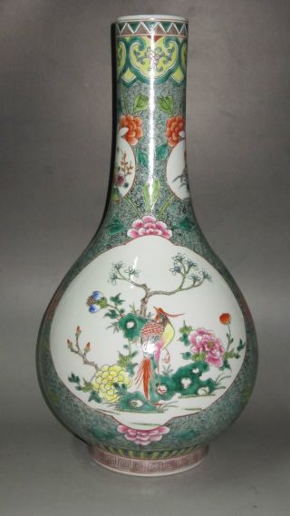 19 Th Century Of Kangxi And Pastel Colors Great Vase photo