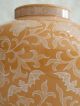 Vintage China Artistic Ceramics Co.  Porcelain Orange & White Art Pottery Vase Vases photo 7