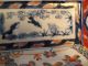 Pair Vtg Chinese All Hand Painted Rectangular Tray/bowls W Blue/white Tree Scene Bowls photo 3