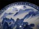 Large Antique Chinese Blue And White Porcelain Charger Ca 1800 Vases photo 11