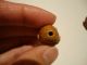 2 Chinese Hand Carved Nut Luohan Immortal Monk Wood Antique Vintage Praying Bead Other photo 9