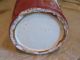 Large Antique Chinese Flambe Porcelain Ox Blood Vase As - Is Vases photo 10