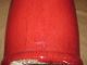 Large Antique Chinese Flambe Porcelain Ox Blood Vase As - Is Vases photo 11