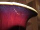 Large Antique Chinese Flambe Porcelain Ox Blood Vase As - Is Vases photo 7