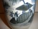 Antique Chinese White And Blue Porcelain Vase Decoted People Landscape Scene Vases photo 8