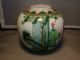 Antique 19th Century Chinese Porcelain Famille Vert Wucai Vase Urn Kangxi Taste Vases photo 3