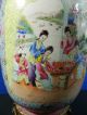 Chinese Antique Large Hand Painted Porcelain Vase Famille Rose 19 C Vases photo 2