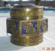Fish Enamel Chinese Brass Tea Caddy China Enameled Other photo 1
