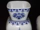 2 Large Antique Ardalt Porcelain Dragon Azul Vases Vases photo 2