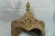 A224 28cm Old China Bronze Armor Of Head/armet Other photo 1