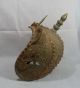 A224 28cm Old China Bronze Armor Of Head/armet Other photo 2