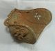 A224 28cm Old China Bronze Armor Of Head/armet Other photo 6