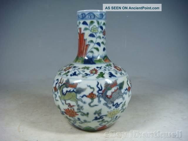 Doucai Porcelain Vase Vases photo