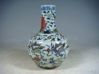 Doucai Porcelain Vase photo