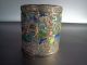 Antique Chinese Brass And Enamel Dragon Relief Cigarette Box China N Reversed Other photo 3