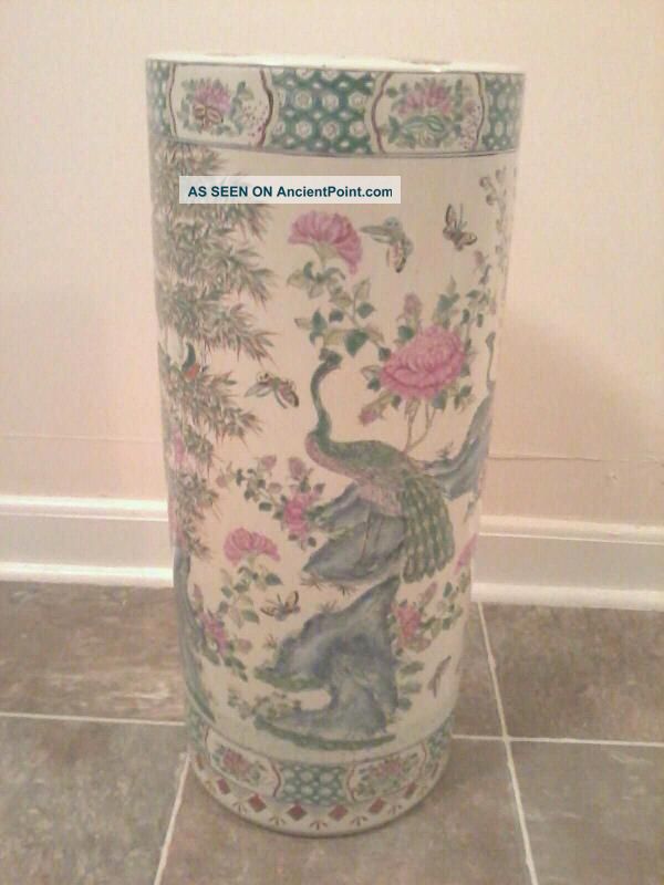 Chinese Umbrella Stand Vases photo