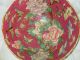Large Antique Multi - Color Porcelain Bowl - Mark Of Jiaqing C 1796 - 1820 Bowls photo 3
