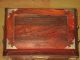 Exquisite Vintage Chinese Red Wood Jewelry Box Other photo 2