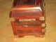 Exquisite Vintage Chinese Red Wood Jewelry Box Other photo 4