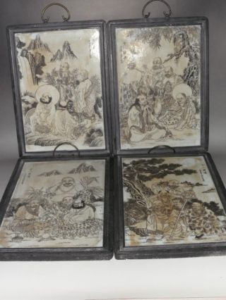 Chinese Ink Color 18 Rohan Porcelain Board photo