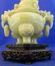 Chinese Jade Urn Incense Burner Antique Other photo 1