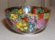 Diminuitive Old Vintage Handpainted Gilded Thousand Flowers Porcelain Tea Bowl Bowls photo 9