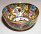 Diminuitive Old Vintage Handpainted Gilded Thousand Flowers Porcelain Tea Bowl Bowls photo 1