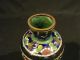 Small 19th Century Chinese Cloisonne Enameled Vase With Floral Design Vases photo 1