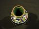 Small 19th Century Chinese Cloisonne Enameled Vase With Floral Design Vases photo 5