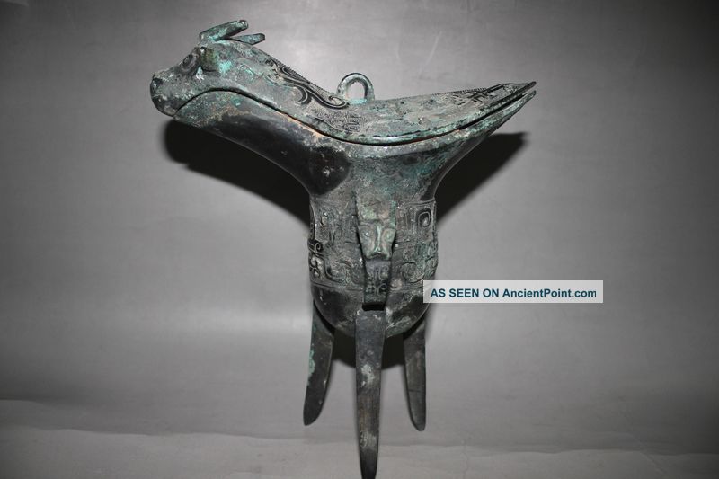 Rare Chinese Old Bronze Vino Pot Other photo