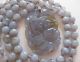 Fine Old Chinese Carved Lavender Agate Graduated Bead Lion Pendant Necklace Necklaces & Pendants photo 3