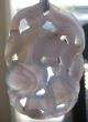 Fine Old Chinese Carved Lavender Agate Graduated Bead Lion Pendant Necklace Necklaces & Pendants photo 5