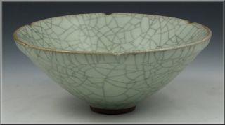 Fine 17th / 18th Century Antique Chinese Ge - Type Bowl photo