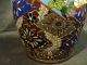 Fabulous 19th C.  Japanese Cloisonne Enamel On Bronze Vase W/ Manchurin Crane Vases photo 9