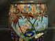 Fabulous 19th C.  Japanese Cloisonne Enamel On Bronze Vase W/ Manchurin Crane Vases photo 6