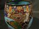 Fabulous 19th C.  Japanese Cloisonne Enamel On Bronze Vase W/ Manchurin Crane Vases photo 8