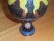 Antique Chinese Cloisonne Enamel Dragon Vase ~11 